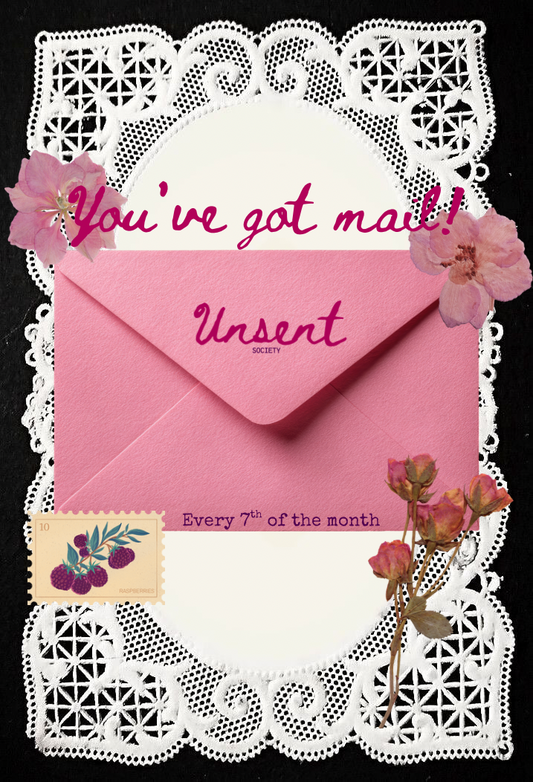 unsent society monthly mail club